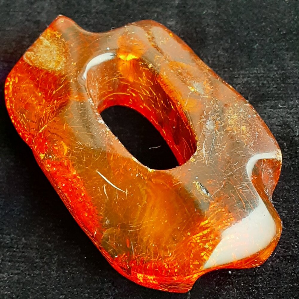 amber pendant